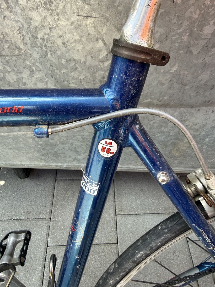 Biciclette: Blaues Vintage Rennrad, 58cm – Usato da Ehrendingen venduto da bixha92 4