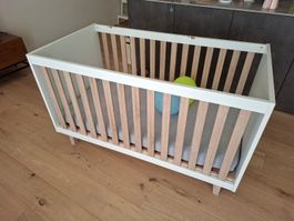 Kinderbett Pinolino "Lumi" inkl. Lattenrost+Matratze 70x140