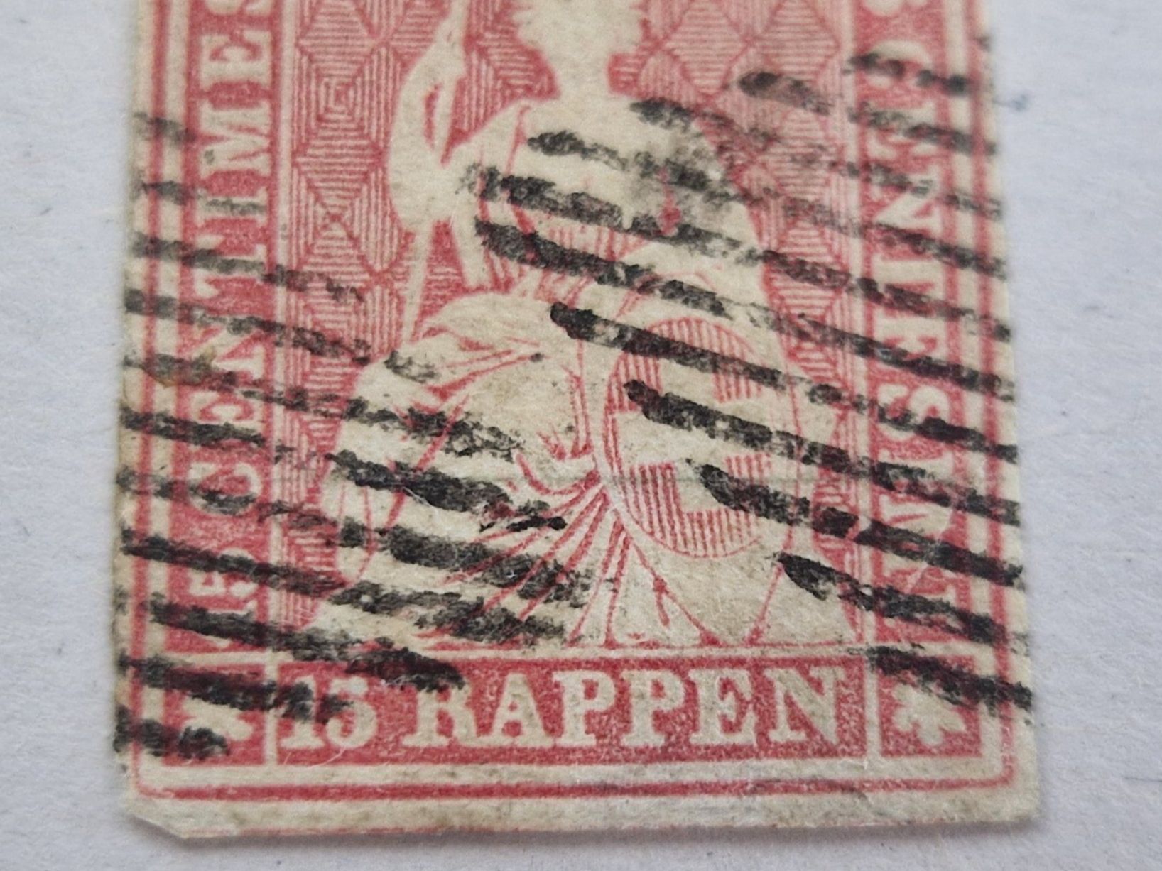 Alle Briefmarken: Strubel 24A, ab 1.- – Gebraucht aus Burgdorf von Glossy01 2