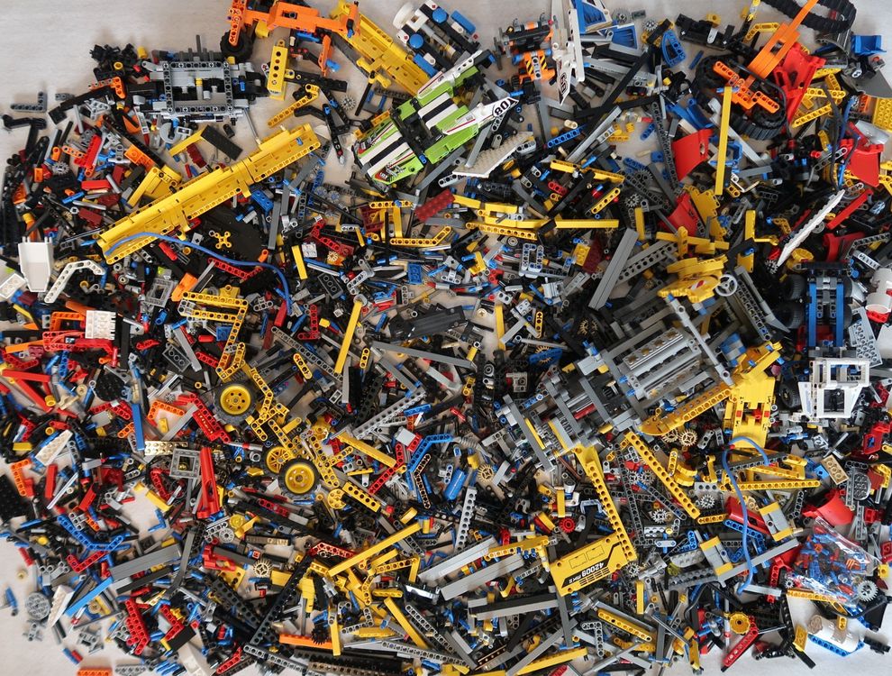 Lego gebraucht 5.1 kg Bausteine/Technik Kiloware Konvolut Kaufen auf Ricardo