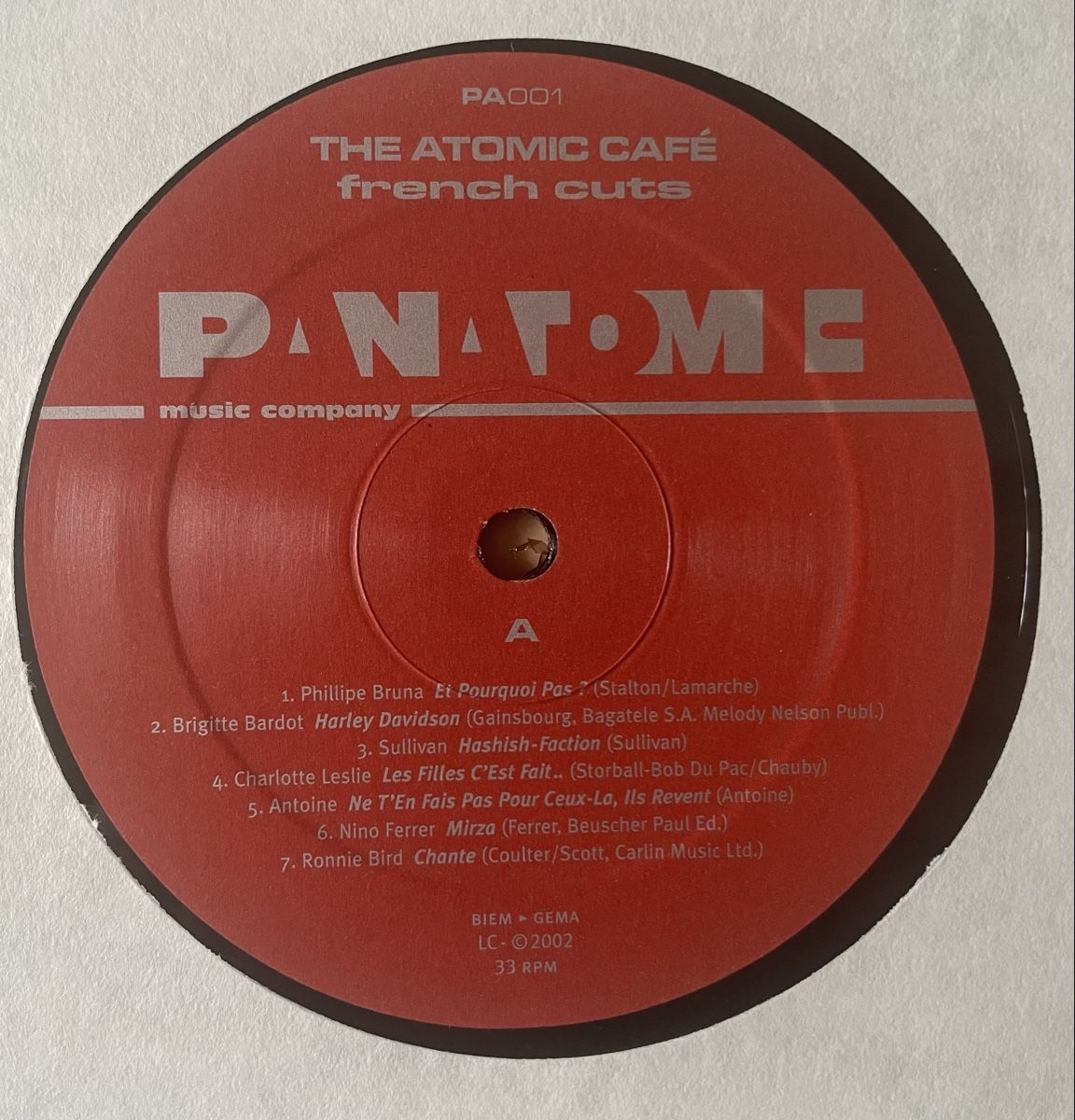 Dischi in vinile: The Atomic Café - french cuts - 2 Vinyl LP  – Usato da Olten venduto da Bluespapst 3