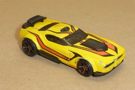 Hot Wheels Auto Fast Fish gelb gebrauchter Zustand