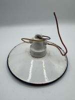 Vintage Emaille Lampe