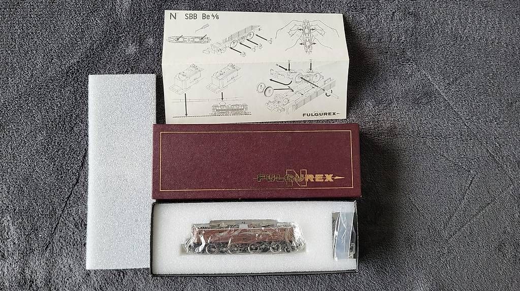 Fulgurex Modellini di ferrovie: Fulgurex Spur N Be 4/6 SBB – Usato da Glis venduto da nice68 4