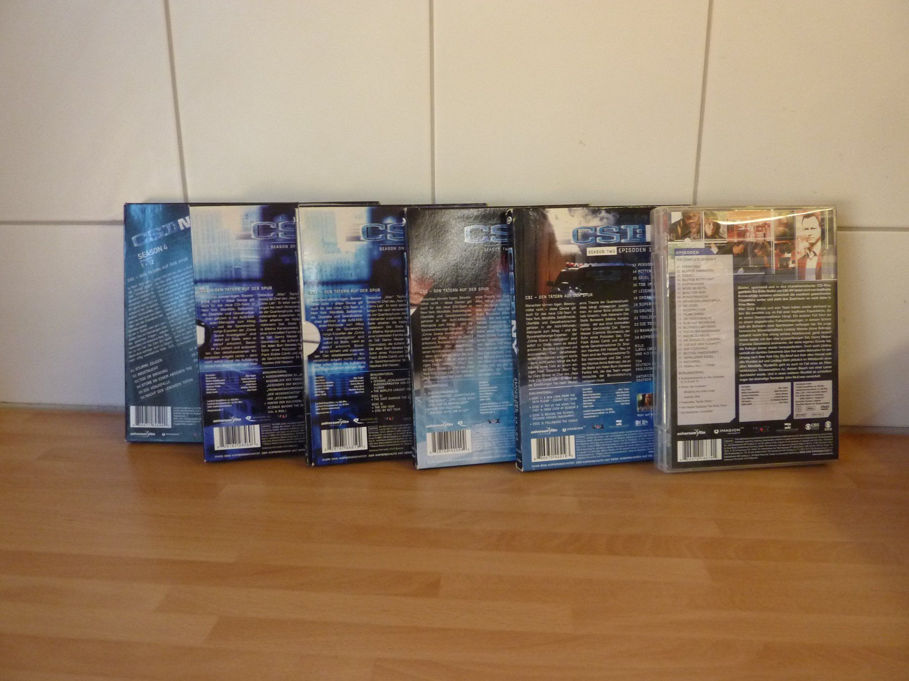 Tutti i DVDs: CSI - NY   Staffel 1-3 ,4 – Usato da Niederscherli venduto da Zahnd1 1