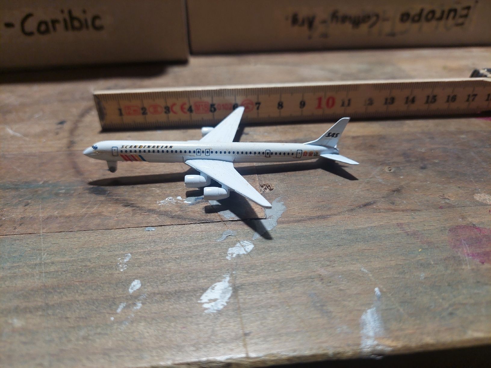 Kit di modellismo & Modellini statici: Modell Scandinavian SAS Douglas DC-8 – Usato da Flaach venduto da maniv6 4