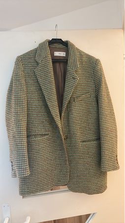 Damen Sakko Mango Gr. S Hahnentrittmuster Herbst Top