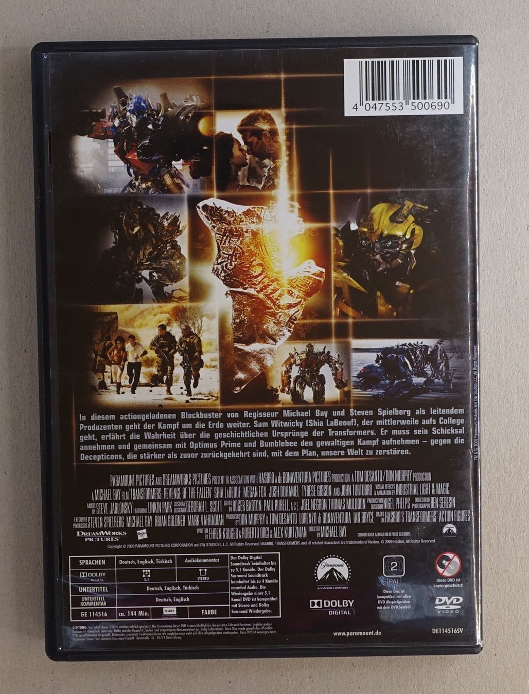 Tous les DVDs: Transformers - Die Rache – D'occasion à Sessa par fraenklishop 1