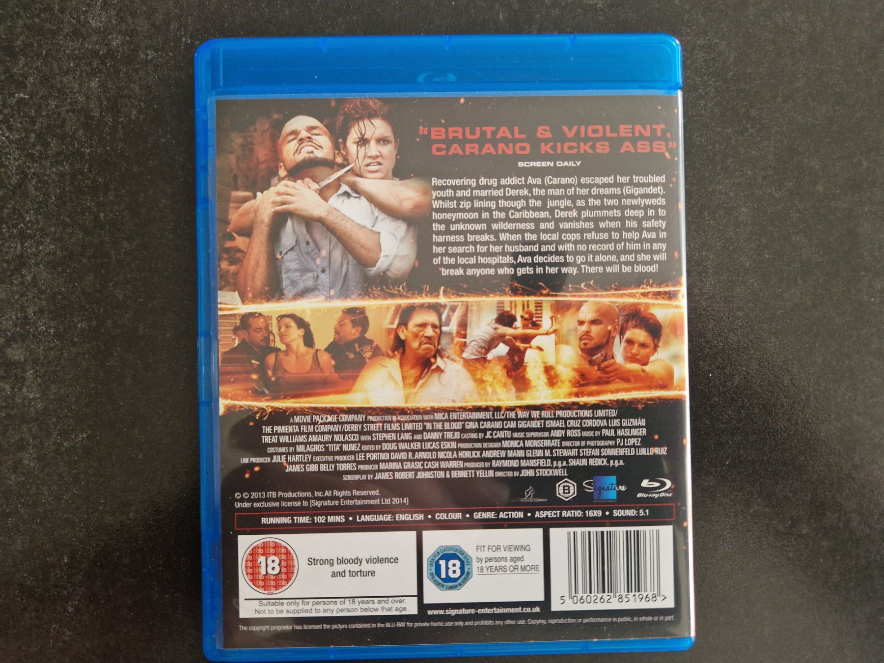 Tutti i DVDs: In The Blood Blu-Ray Topzustand – Usato da Buchs SG venduto da Herc01 2