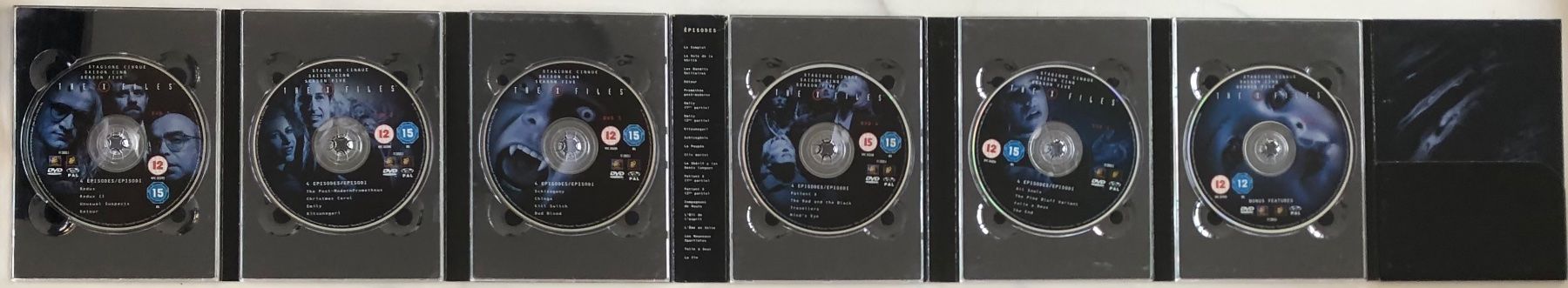 Tutti i DVDs: THE X-FILES (SAISON 5) – Usato da Poliez-Pittet venduto da Newtown-Records 2