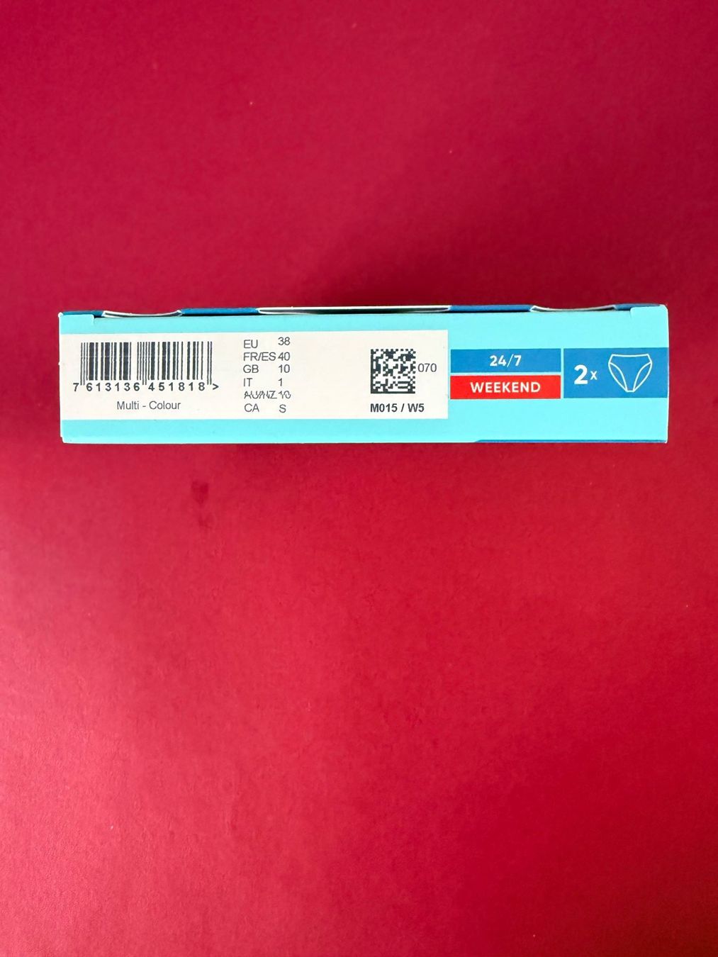 Sloggi Altra biancheria intima: SLOGGI, Hipster WEEKEND 24/7, Grösse 38, 2 Stück – Nuovo e nell'imballaggio originale da Rudolfstetten venduto da gst_g7xl 1