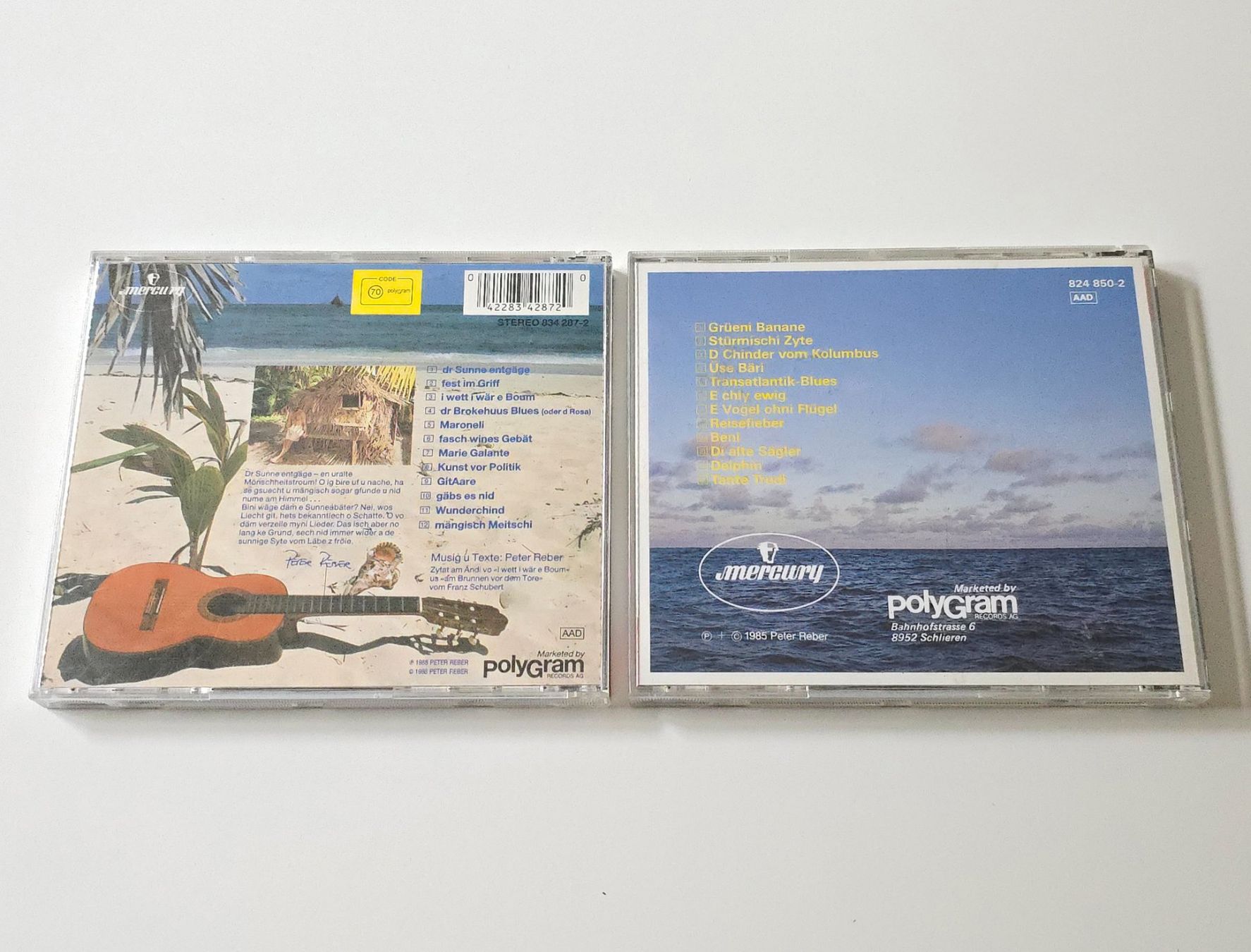 CDs: 2 CD Peter Reber – D'occasion à Dättlikon par Wundertuete_ 1