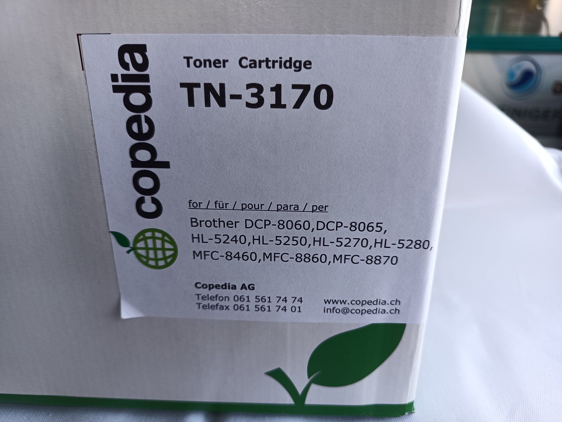 Brother Cartucce per stampanti & toner: Copedia Brother Toner – Nuovo e nell'imballaggio originale da Oberegg venduto da A-Z.Handel.Loehrer 1