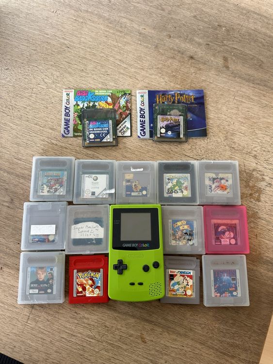 Game Boy Color inkl. 15 Spiele (Gebraucht) in für CHF 161 – mit ...