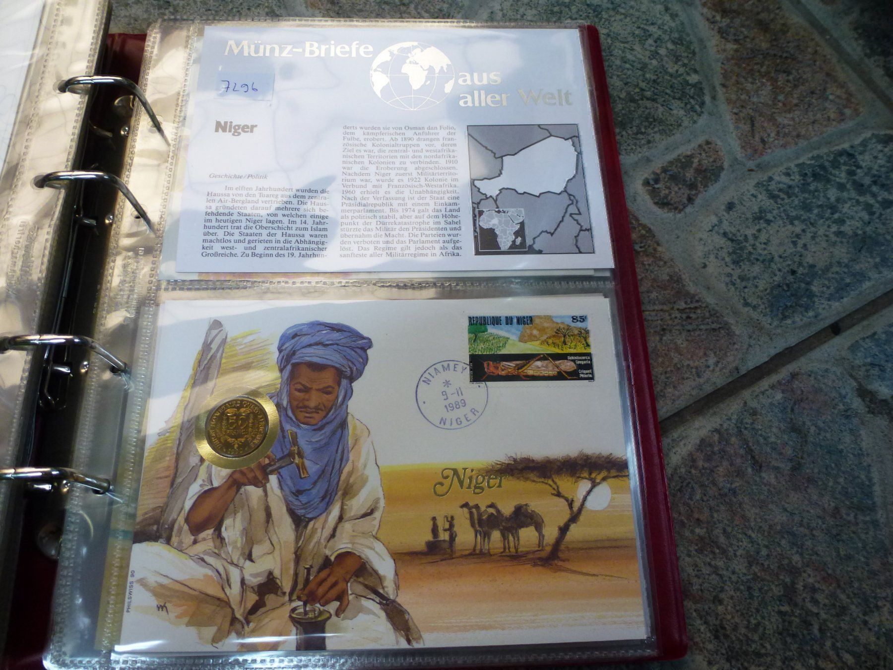 Alle Münzen: Münzbrief Niger – Gebraucht aus Olten von Disc-Verkauf