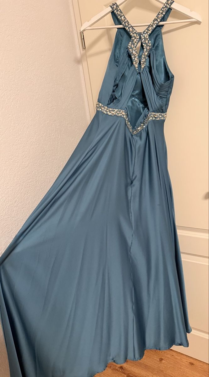 Vestiti: Cocktailkleid Petrol Grösse 40 – Usato da Buchs AG venduto da PROYNOS 2