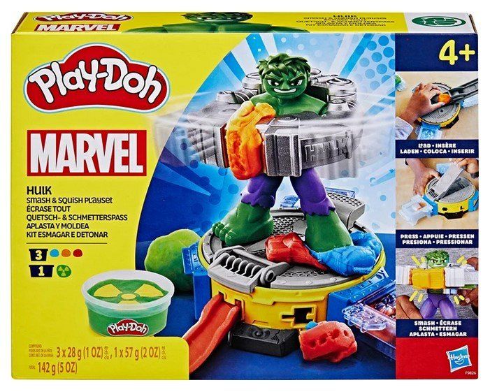 Play-Doh Spielzeuge: Play-Doh Hulk Quetsch Schmetter Spass – Neu und originalverpackt aus Oensingen von Liquidations-Shop