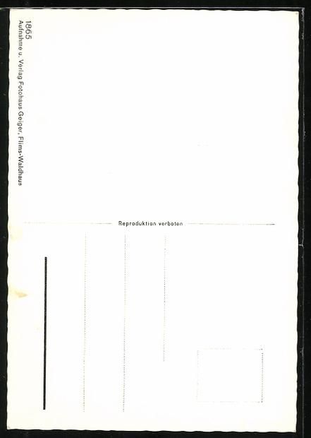Cartoline postali: AK Trun, Quort Ligia Grischa – Usato da Berlin venduto da bartko-reher 1