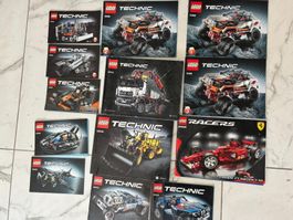 LEGO Technic Bauanleitungen Konvolut