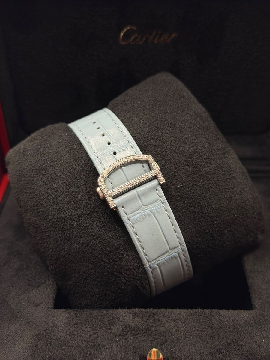 Cartier Montres: Santos Custom Iced Out Custom Full set – D'occasion à Fully par Melvin5 1