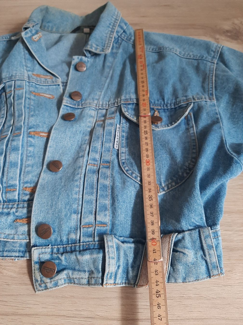 Giacche: Cropped denim jacket, vintage – Usato da Fribourg venduto da metalhands 4