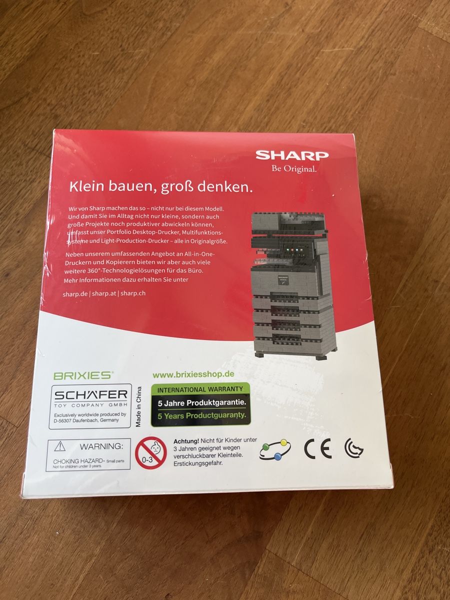 Jeux de construction: Brixies Sharp Kopiergerät – Neuf avec emballage d'origine à Andelfingen par estark 2