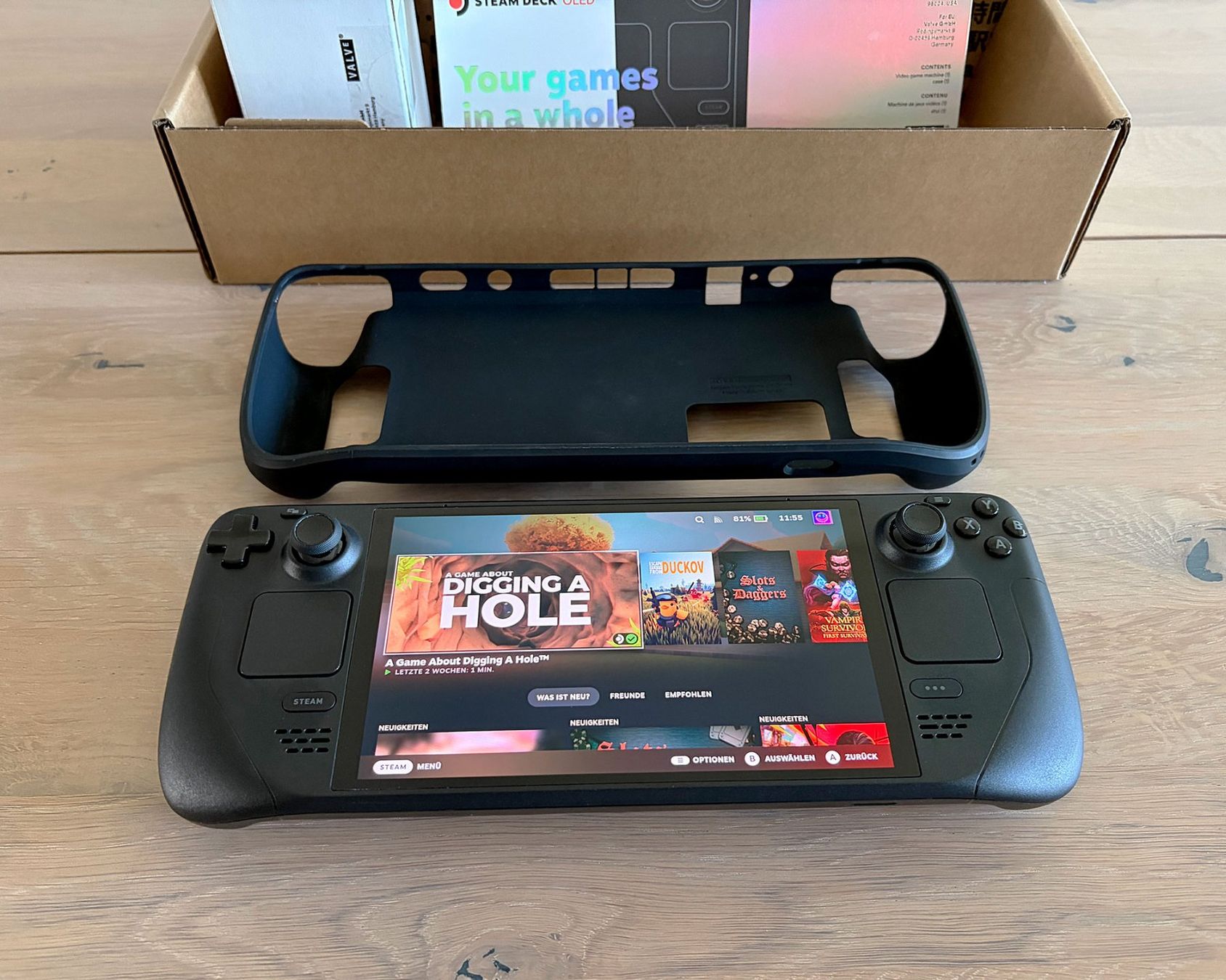 Valve Console: Steam Deck OLED 512 GB – Usato da Münchenstein venduto da tschifri