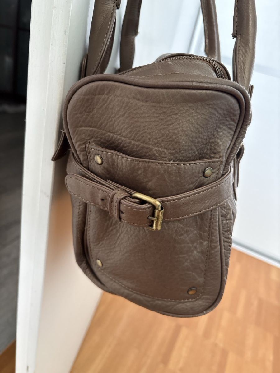 Taschen für Damen: Sac à main en cuir bronze doré – Gebraucht aus Düdingen von Yellow 1