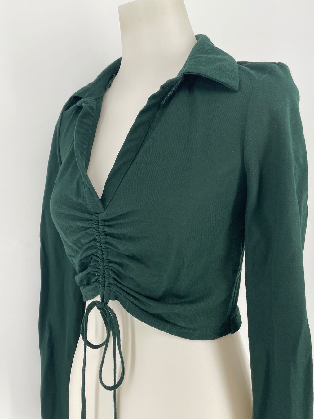 Zara Camicette: Zara Bluse/ Crop Top Gr. S mit Schnürung – Usato da Auenstein venduto da moin. 2