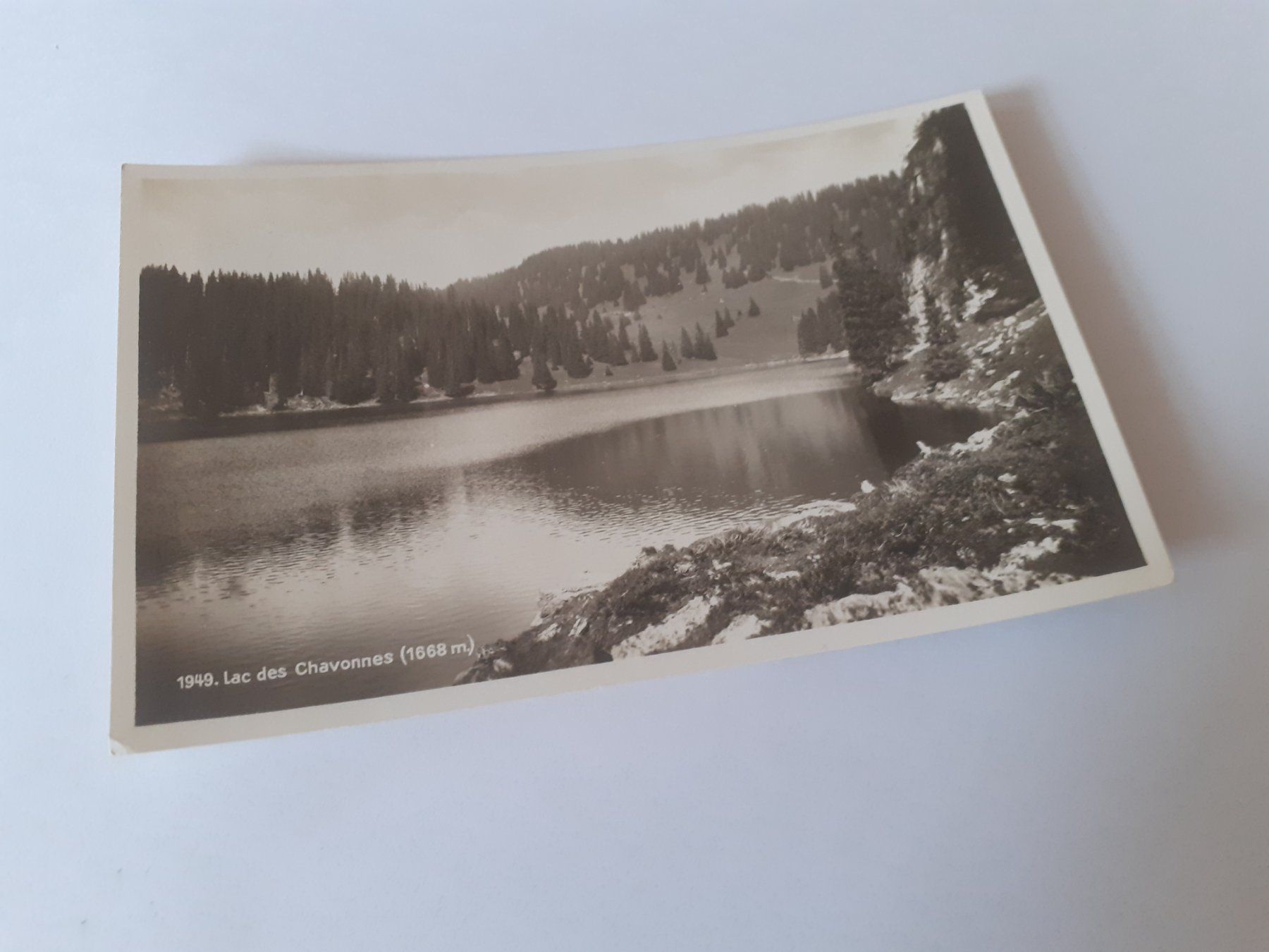 Cartoline postali: LAC des CHAVONNES - 1941 - VILLARS – Usato da Winterthur venduto da Ornyx7