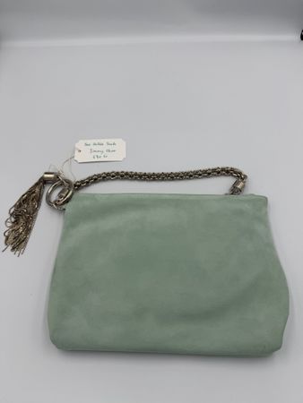 Sac Jimmy Choo - Callie Suede - Daim Mint