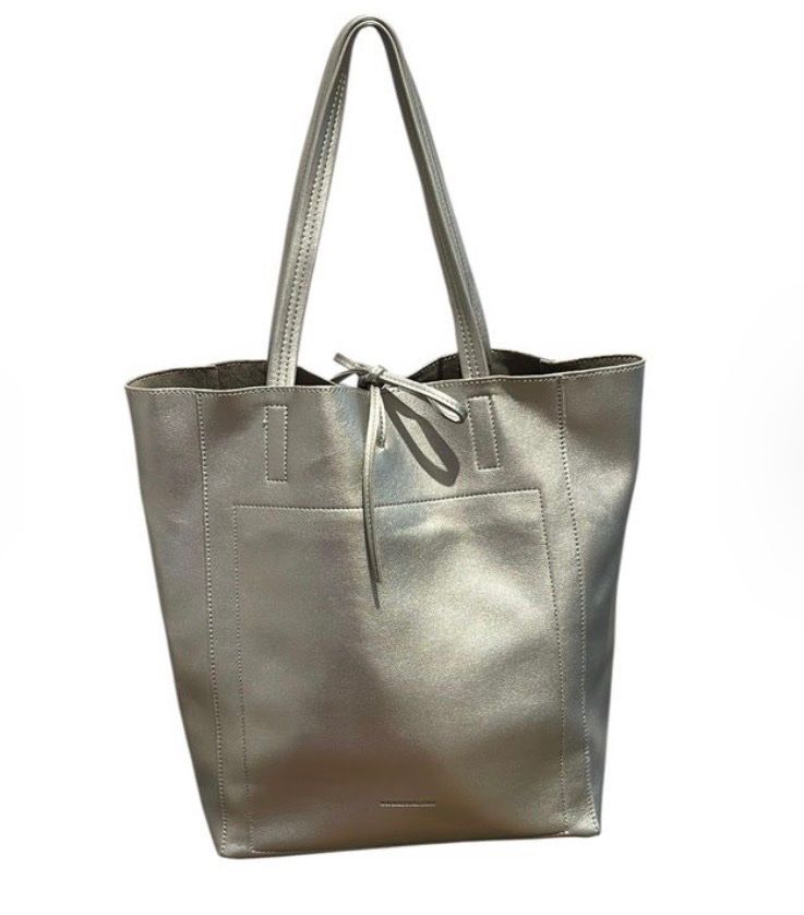 Rossis Borse da donna: Rossis Zürich Shopper Silber – Usato da Rothenbrunnen venduto da Vboone 1
