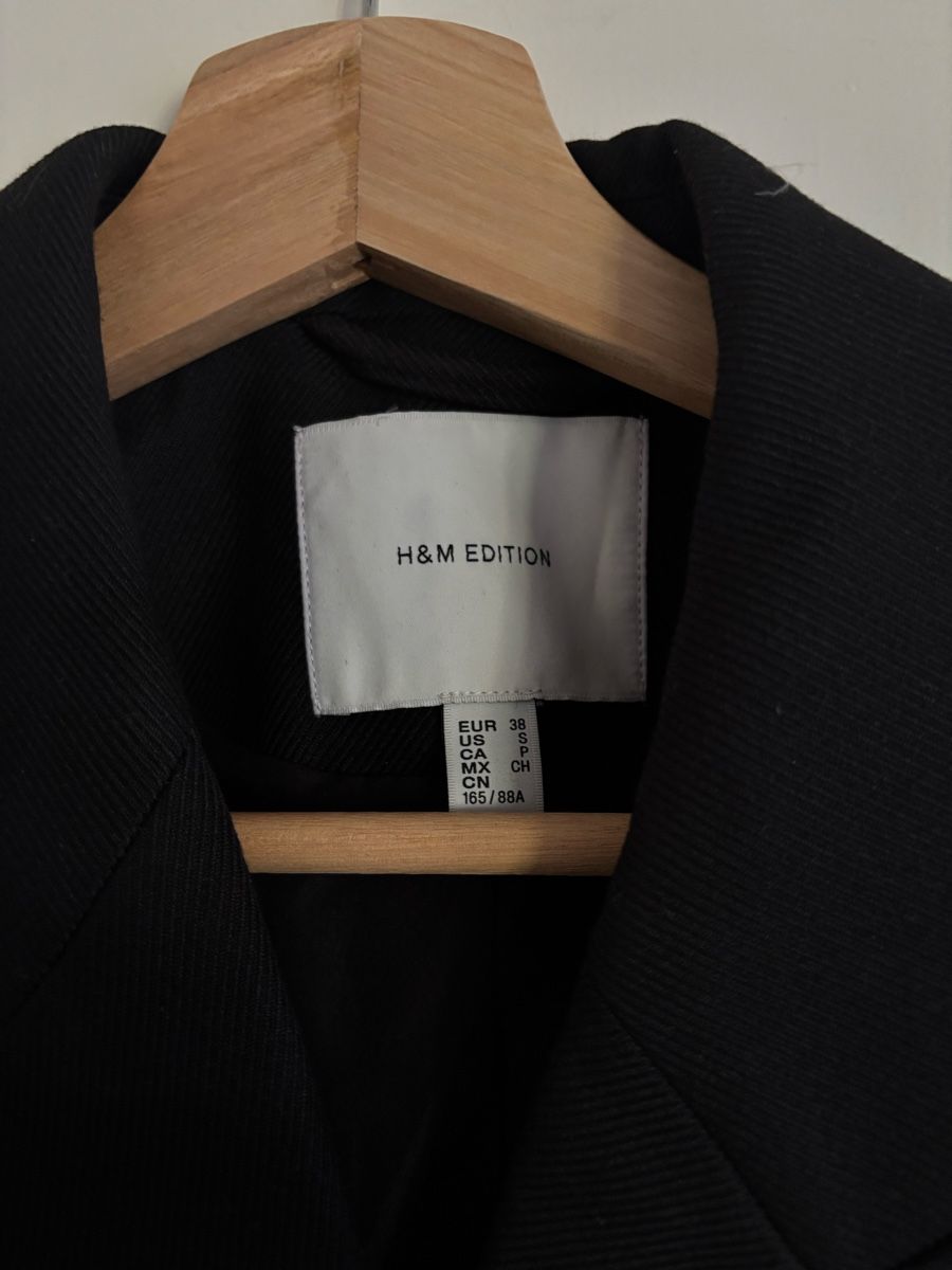 H&M Completi & Tailleur: H&M Edition Black Double-Breasted Blazer, Size 38 – Usato da Wallisellen venduto da eli_v7dn 3