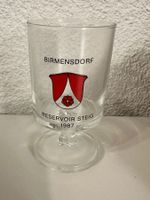 Glas Birmensdorf Reservoir Steig 1987 Becher 6er Set neu