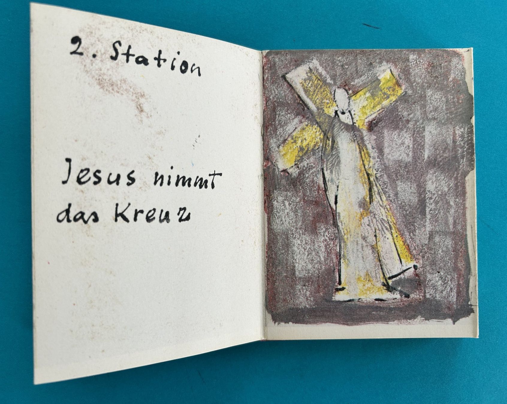 Libri: MAYA ARMBRUSTER – KREUZWEG 1966 – Usato da Zürich venduto da Domus09 6
