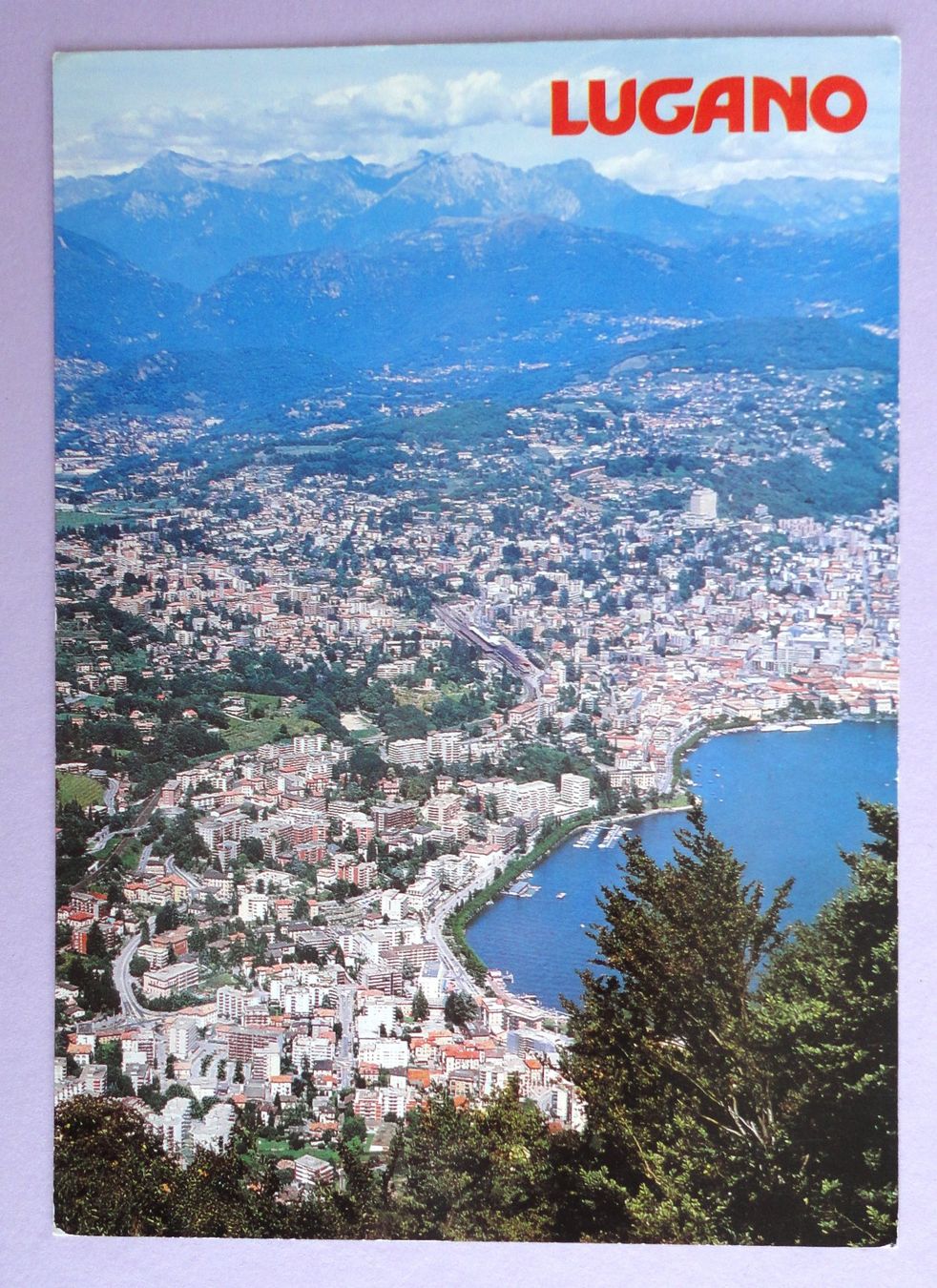 Cartes postales: Lugano-Paradiso – D'occasion à Fétigny par Billy2miny