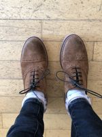Echtleder Halbschuh, Grösse: 37.5, Marke: Laura Bellariva
