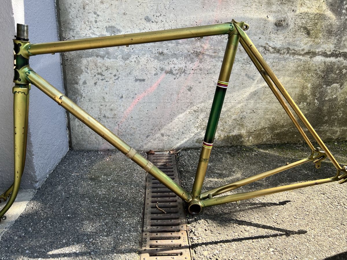 Biciclette: Fahrradrahmen Retro Stahl  – Usato da Kleindöttingen venduto da NextOne 4