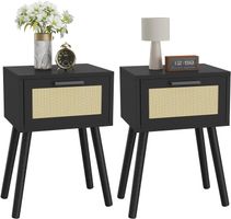 Nachttisch, Beistelltisch, 2er Set