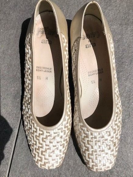 Damenschuhe: Jenny ARA Pumps Gr.5 1/2 – Gebraucht aus Horn von Resvi 1