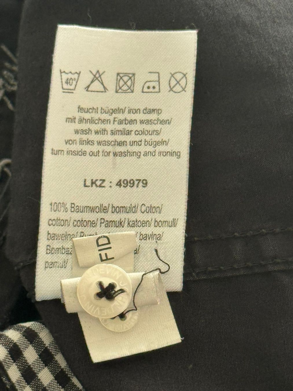 Camicie: Schönes John Devin schwarzes Hemd, Grösse L, Top ! – Usato da Uhwiesen venduto da mic_kd6g 8