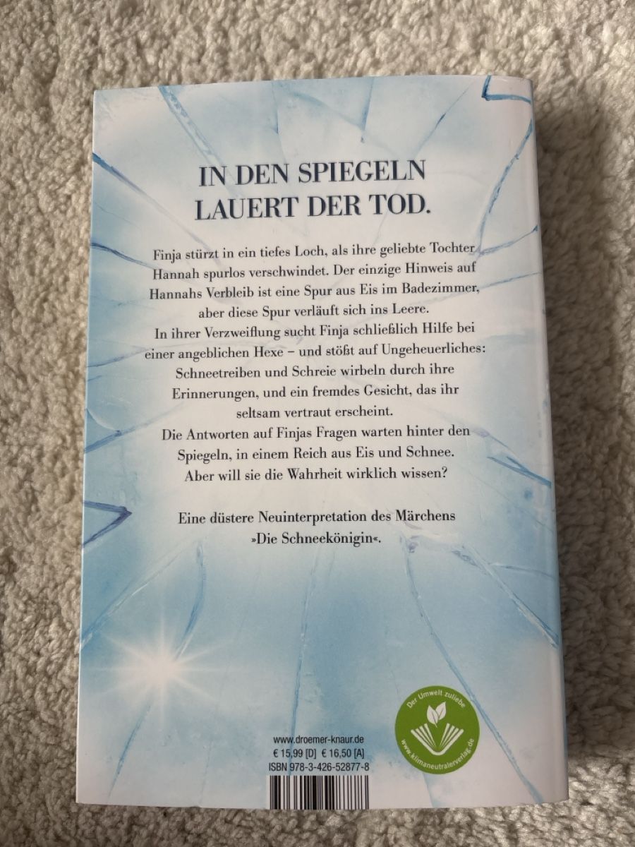 Bücher: Liza Grimm - Hinter Den Spiegeln So Kalt – Neu (gemäss Beschreibung) aus Eschenbach SG von VanilkaTheNewf 1