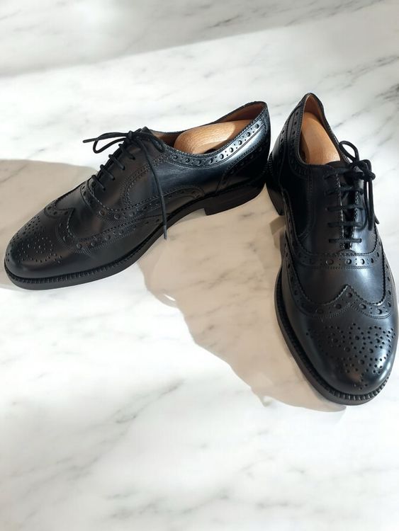 BALLY SCRIBE Handmade Oxford Brogues UK 7D /40 Vintage Luxus (Gebraucht ...