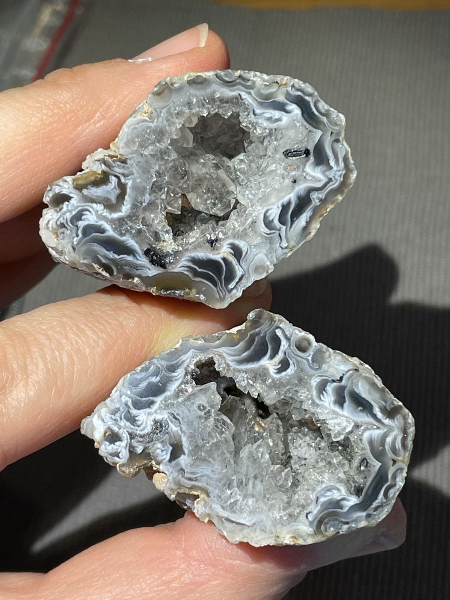 Minerali & Pietre curative: Achat Geode Set – Nuovo (secondo la descrizione) da Rümlang venduto da euqinom16 1