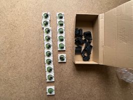 LEVY Sidus Taster/Schalter, m.u.o. LED, 1/2 u. 2/4fach, ABB