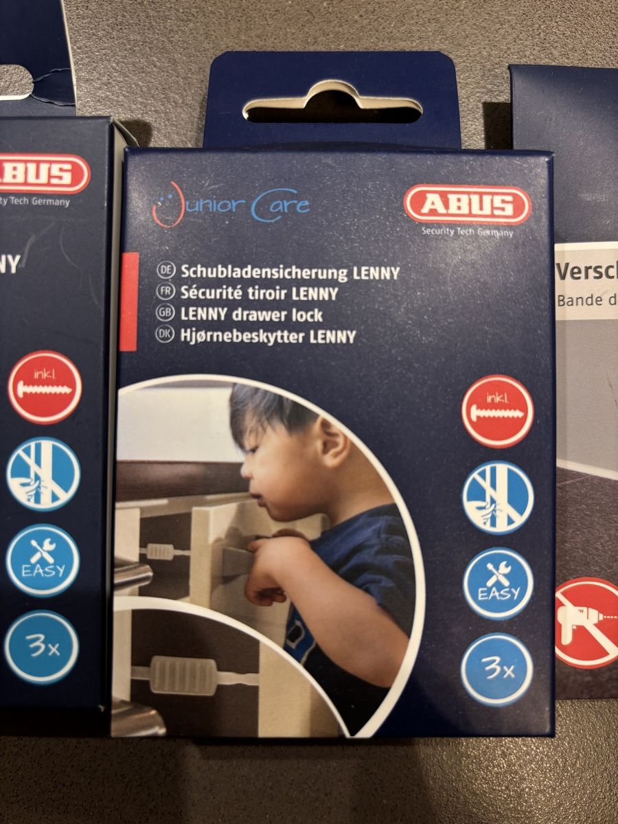 Abus Lucchetti: Abus Schubladensicherung NEU – Nuovo e nell'imballaggio originale da Niederdorf venduto da KatrinT83 1