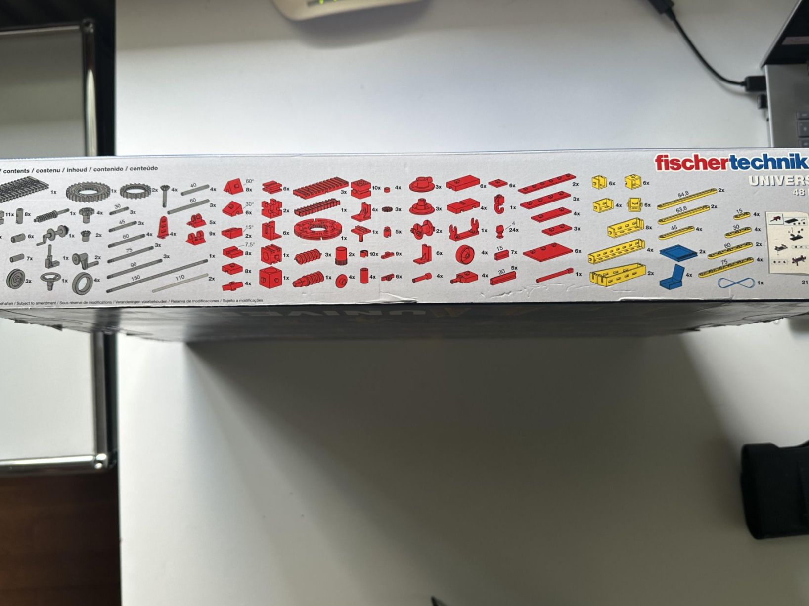Fischer Kit di costruzioni: Fischertechnik Universal II Baukasten, Advanced, 48 Modelle – Usato da Basel venduto da talktom 2