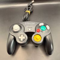 Original Nintendo GameCube Controller Schwarz