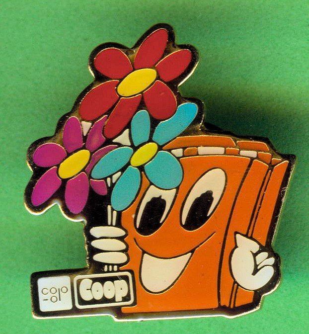 Placchette & Badge: Coop  Blumen – Usato da Winterthur venduto da Sammleroase