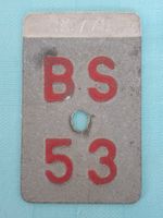 Velonummer BS 53